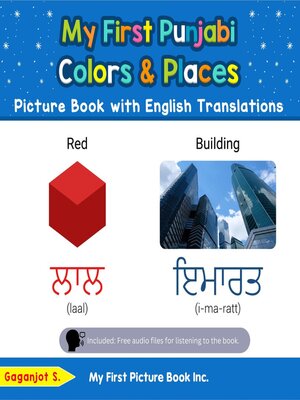 cover image of My First Punjabi Colors & Places Picture Book with English Translations